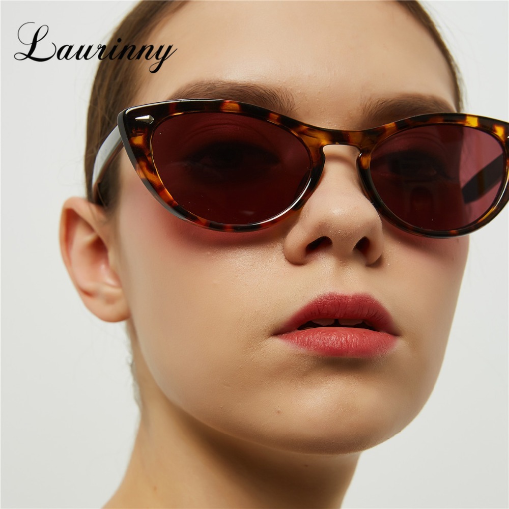 Women'S Fashion Of The 60S - Vintage Cat Eye Leopard Zonnebril Vrouwen