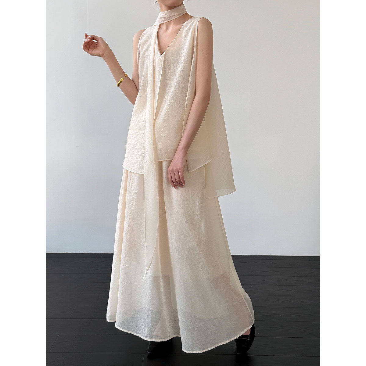 Women'S Fashion Trends Spring 2026 - 2026 Dames Kanten V-hals Mouwloze Blouses