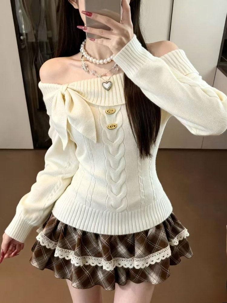 Women'S Fashion Knitwear - Kawaii Japanse stijl 2-delige set voor