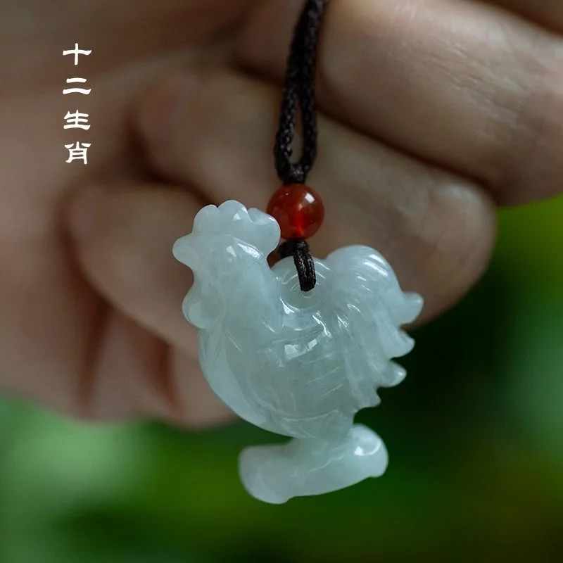 Women Fashion Jewellery - Natuurlijke Emerald Chinese Drie Dimensionale Zodiac