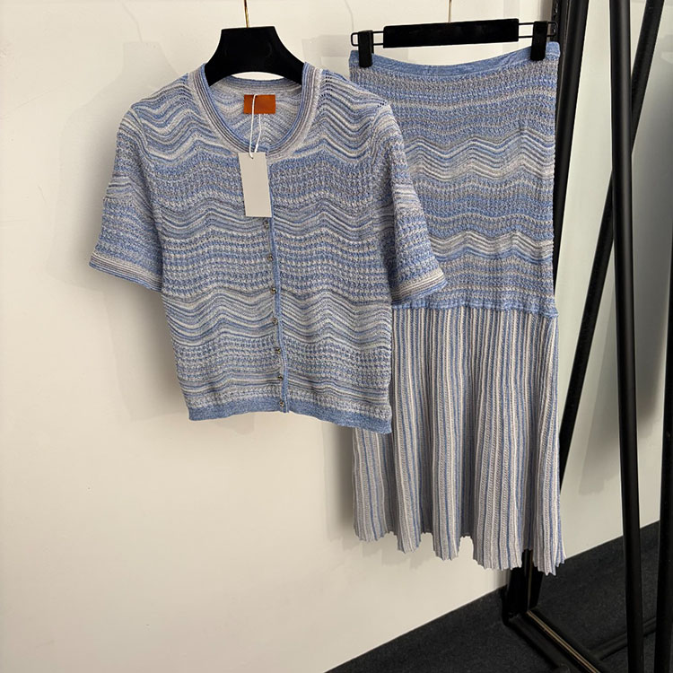 Women'S Fashion Knitwear - Ontwerpers Herfst Breiwerk Rokjes Sets Dames