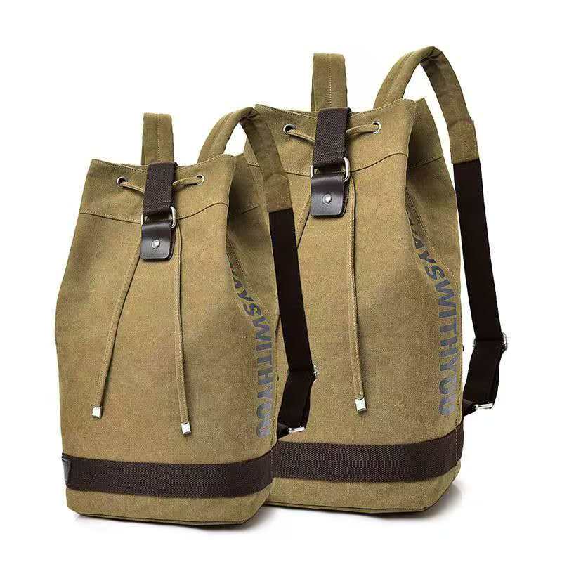 Women'S Fashion Backpack - 2026 Canvas rugzak met dubbele schouderbanden,