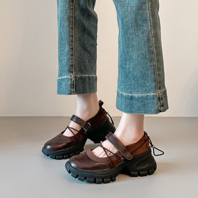 Women'S Fashion Loafers - Nieuwe Retro Ballet Mary Jane Schoenen