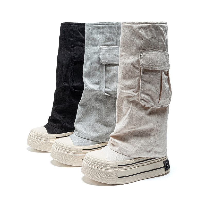 Women'S Fashion Winter 2025 - 12 Cm Denim Cnvas 2025 Herfst