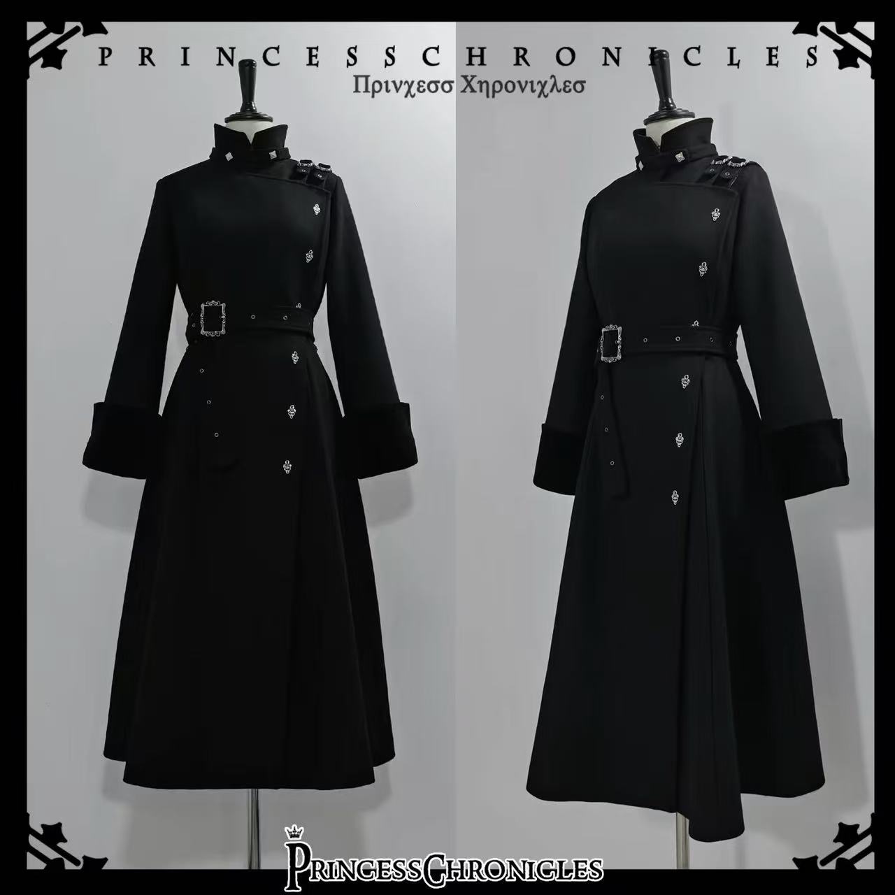 Women'S Fashion Winter 2025 - Esthetische Gotische Stijl Elegante Lange wollen