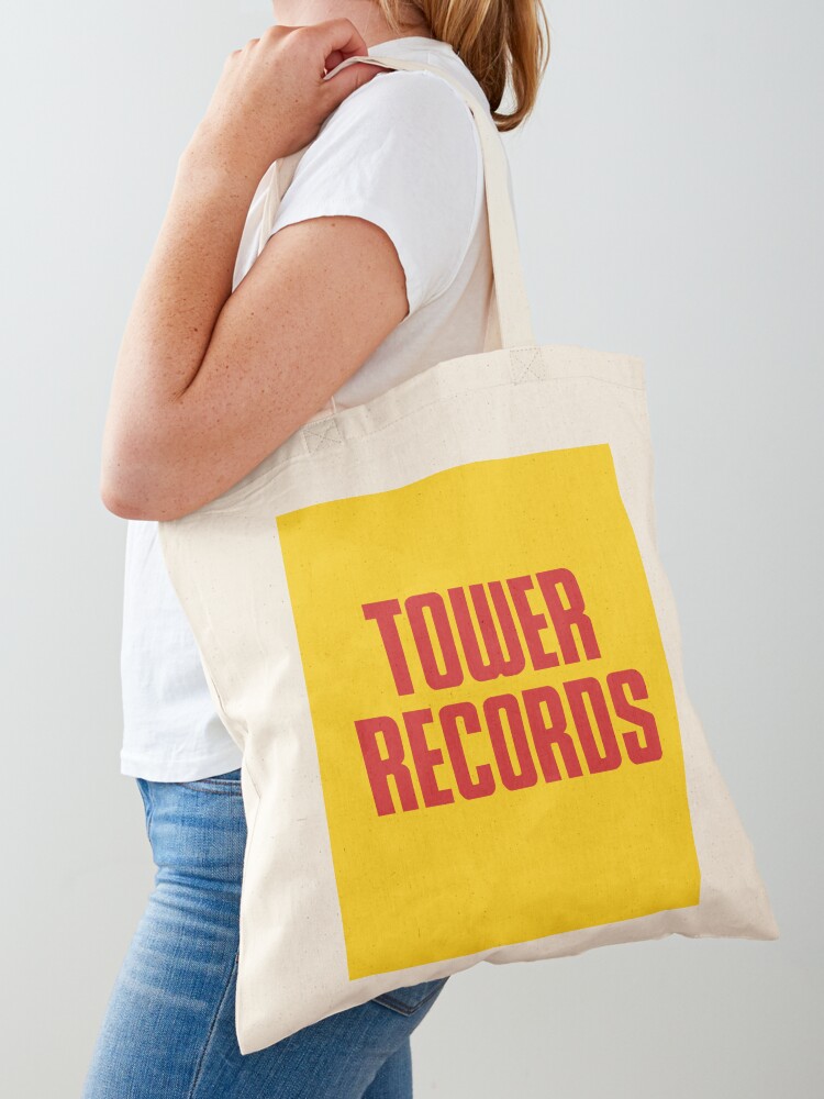 Women'S Fashion In The 1960S - Logo van Tower Records (gele achtergrond)