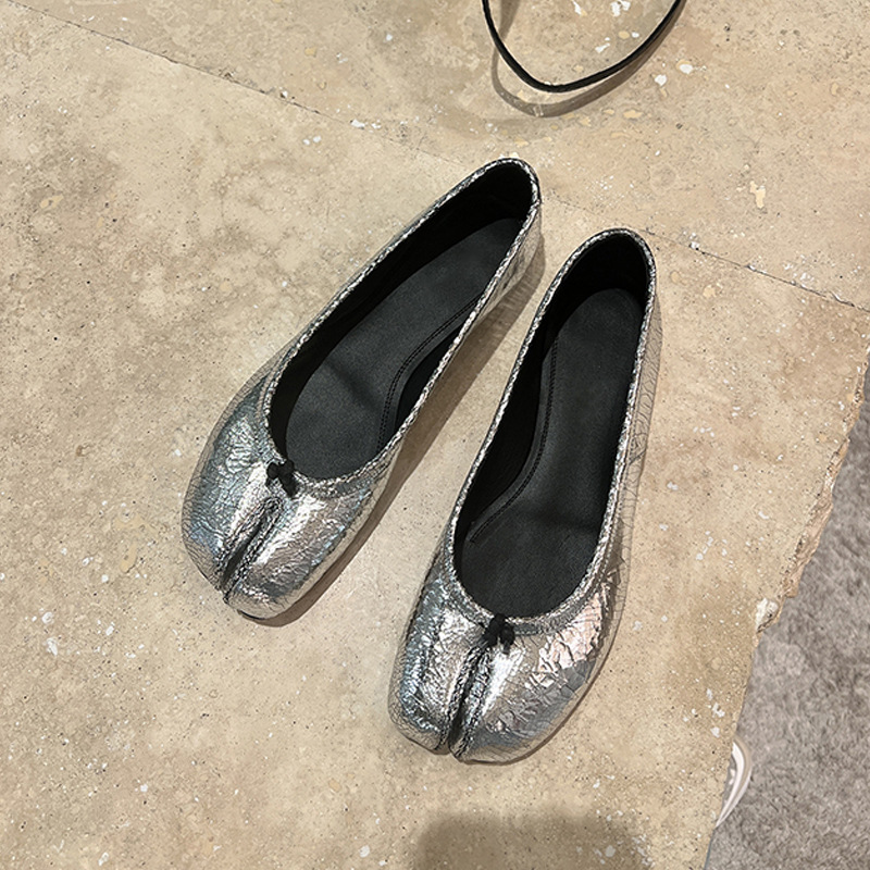 Women'S Fashion Loafers - Dames Vintage Split Toe Mary Jane