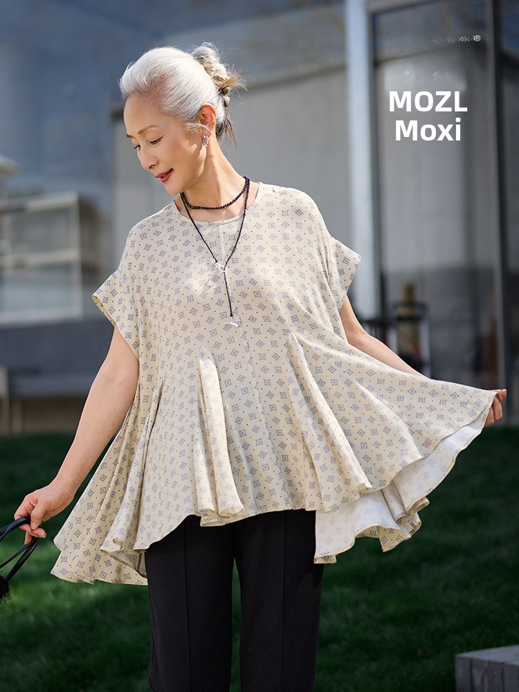 Women'S Fashion Of The 60S - Muzhi Middelbare leeftijd moeder zomer modieus