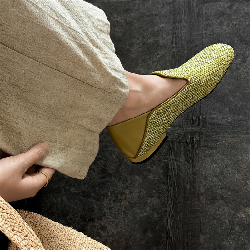 Women'S Fashion Loafers - Nieuwe Lente/Herfst Vrouwen Pompen Ronde Neus