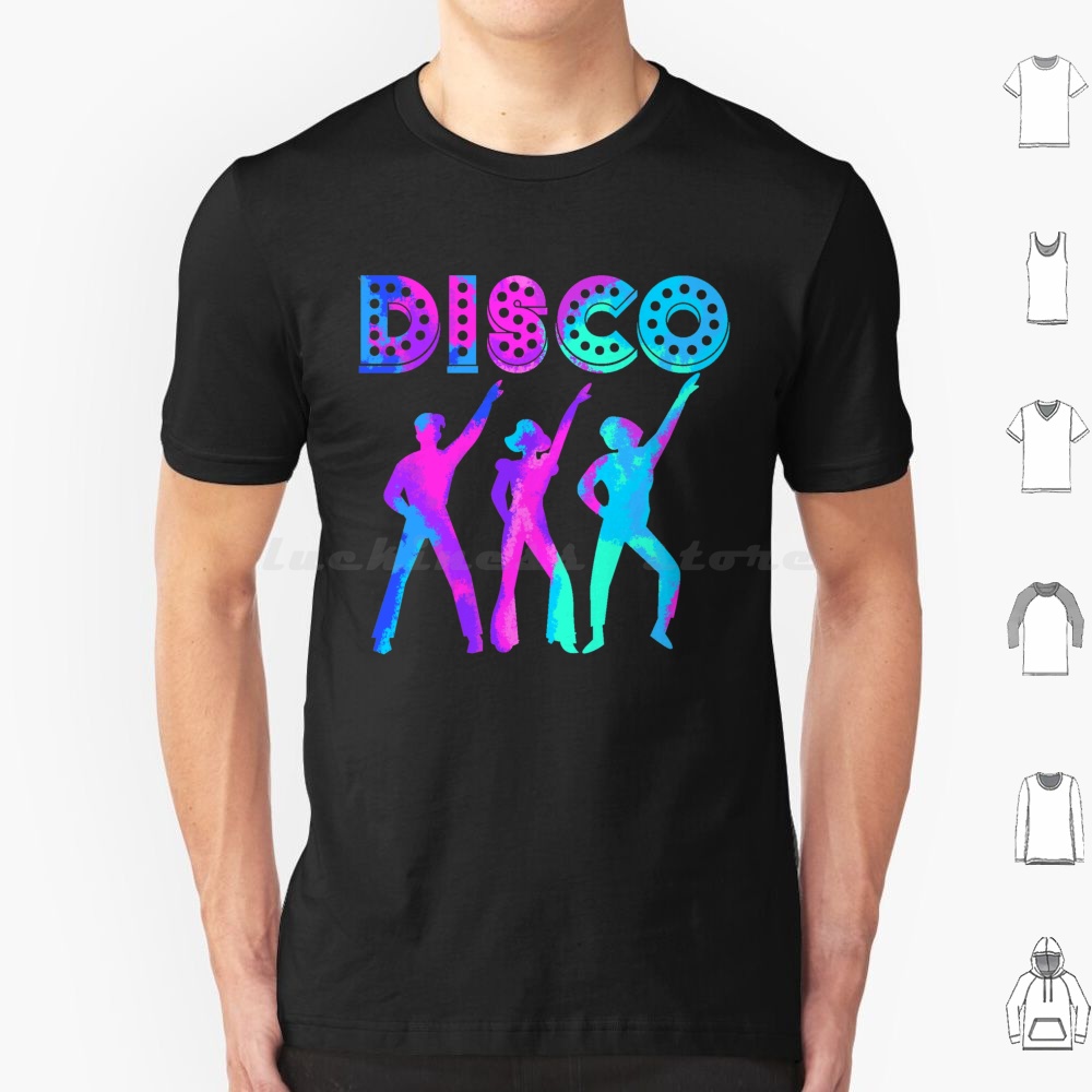 Women'S Fashion Of The 60S - Disco 70's Neon Dance Party T-shirt