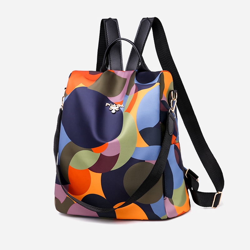 Women'S Fashion Backpack - Mode Damesrugzak Anti-Diefstal Rugzak Vrouw Oxford