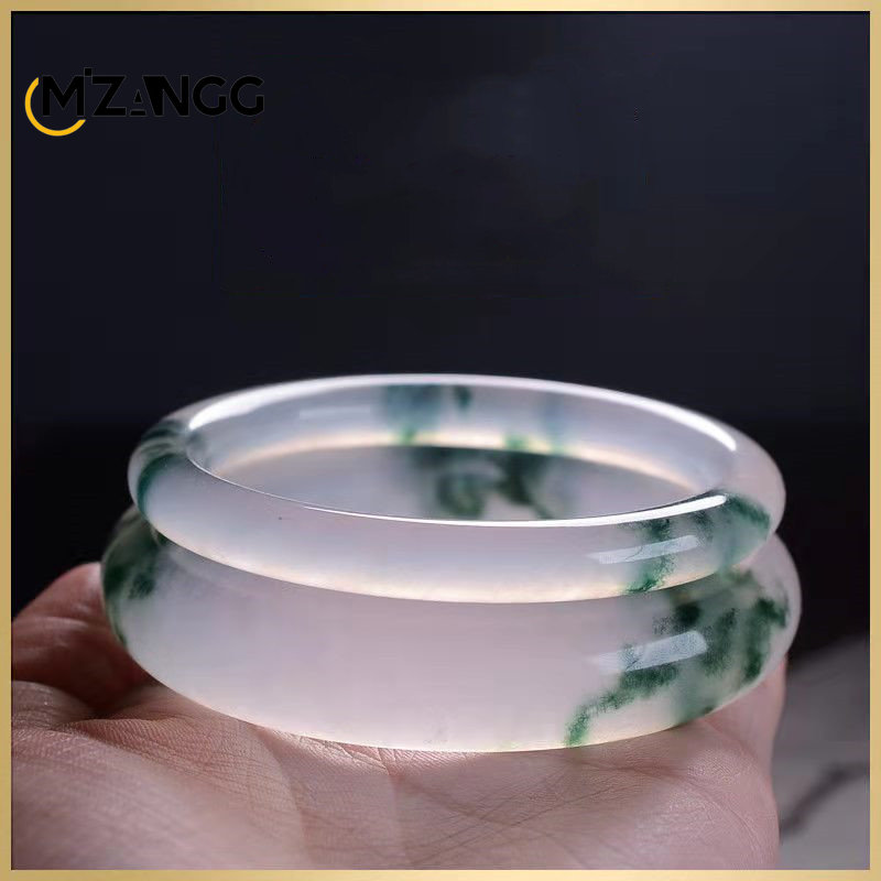 Women Fashion Jewellery - Natuurlijke Groene Jadeite Armband Jade Armband