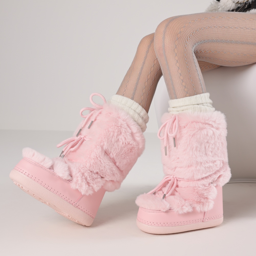 Vachtlaarzen voor dames, ronde - Winter Fashion Women Boots recensie en prijs