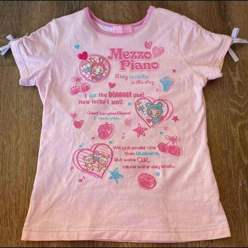 Vintage Kawaii schattige T-shi - Women'S Fashion Tops recensie en prijs