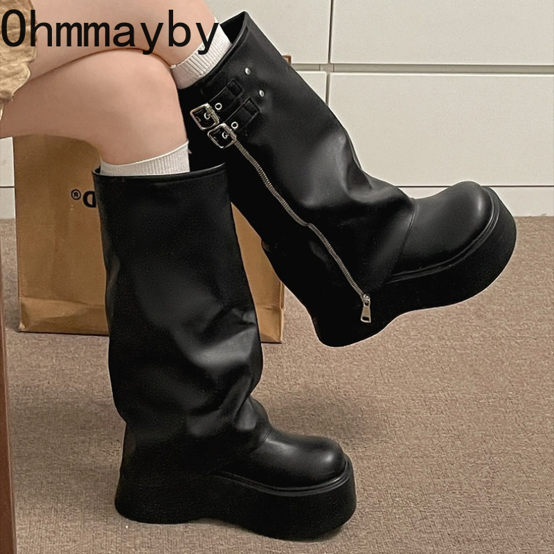 Winter Punk Stijl Vrouwen Knie - Winter Fashion Women Boots recensie en prijs