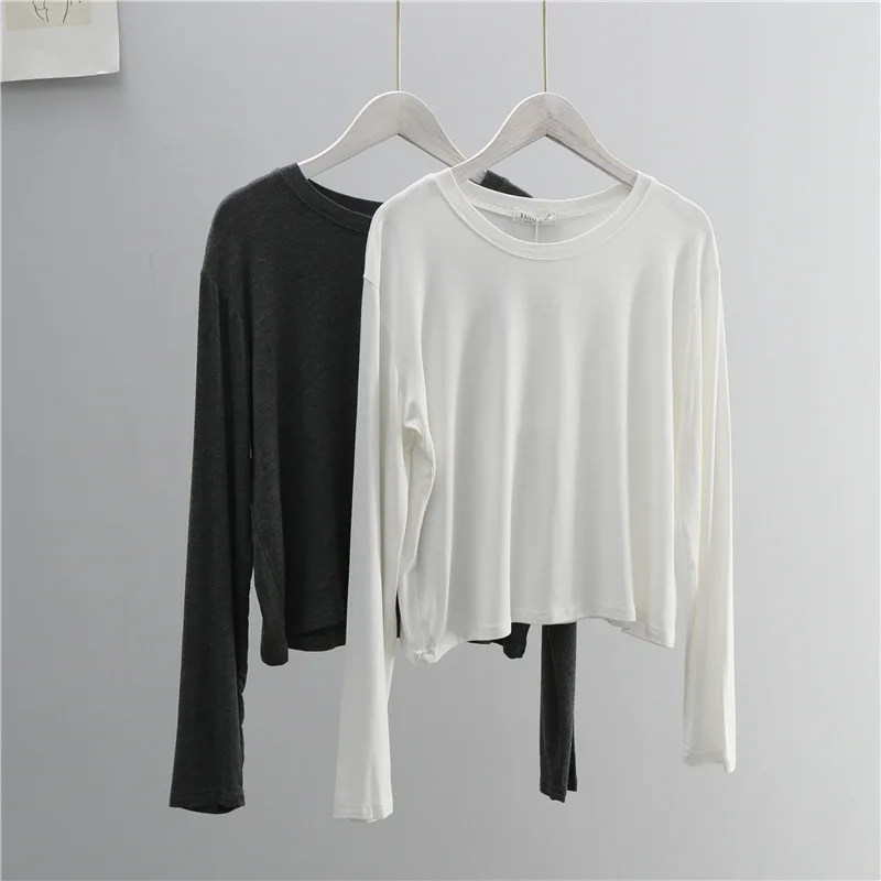 O-hals katoenmix T-shirt met l - Women'S Fashion Tops recensie en prijs