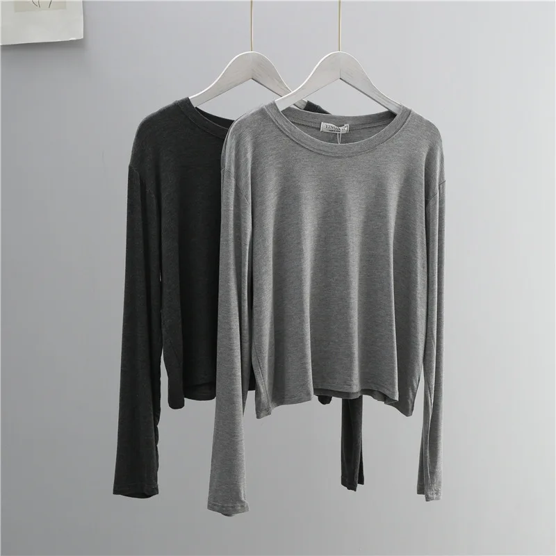 O-hals katoenmix T-shirt met l - Women'S Fashion Tops recensie en prijs