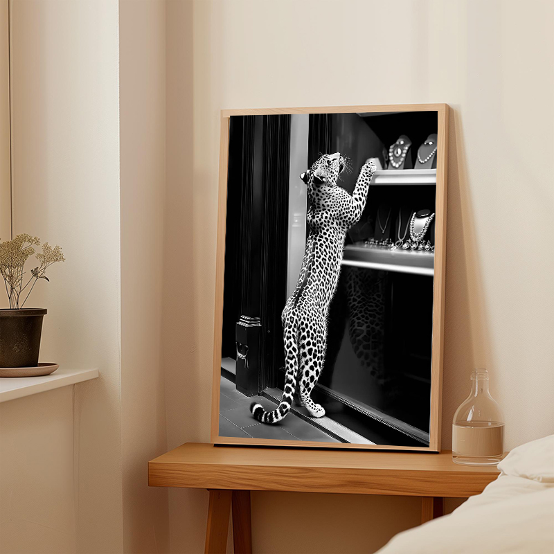 Zwart-wit modeblad sexy vrouw  - Women'S Fashion Magazine recensie en prijs