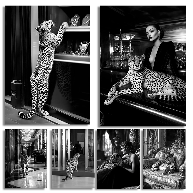 Zwart-wit modeblad sexy vrouw  - Women'S Fashion Magazine recensie en prijs