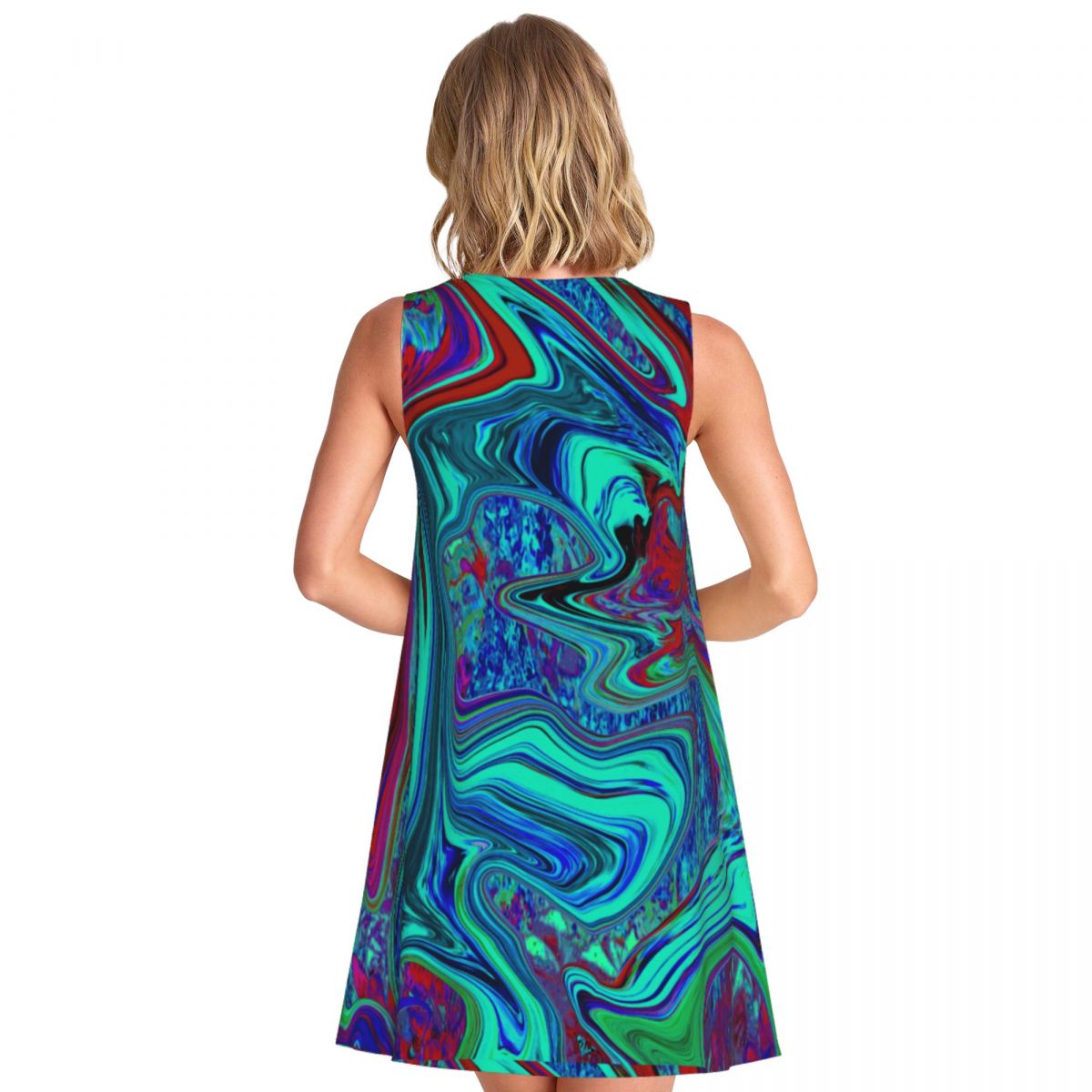 Retro 60s Ar Jurk Groovy Abstr - Women'S Fashion Of The 60S recensie en prijs