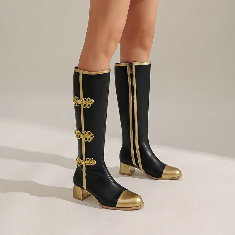 Big Size Mode Knie Hoge Laarze - Winter Fashion Women Boots recensie en prijs