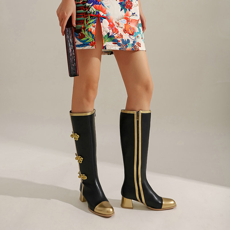 Big Size Mode Knie Hoge Laarze - Winter Fashion Women Boots recensie en prijs
