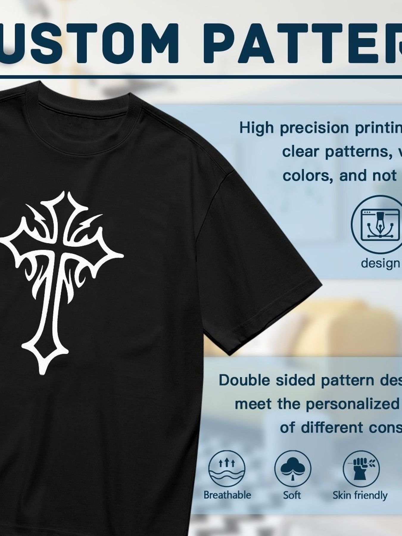 Gothic Cross Grafische T-shirt - Women'S Y2K Fashion Aesthetic recensie en prijs