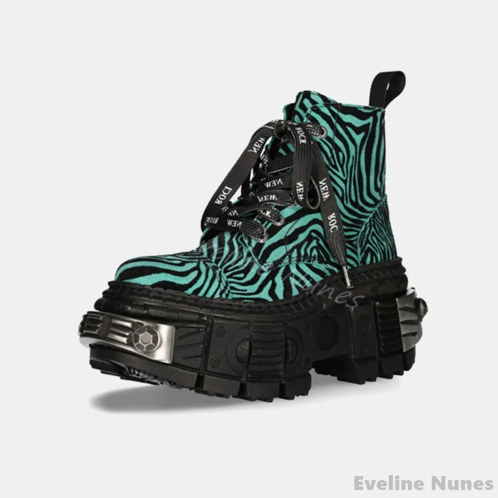 Retro Contrast Kleur Luipaard  - Winter Fashion Women Boots recensie en prijs