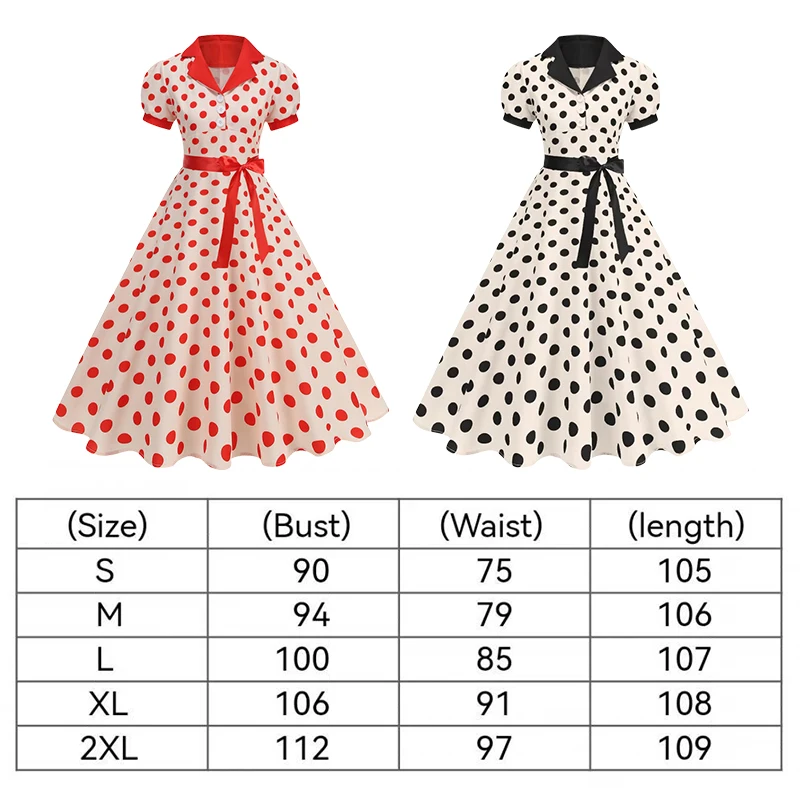 Vintage Polka Dot Zomerjurk Vr - Women'S Fashion Of The 60S recensie en prijs