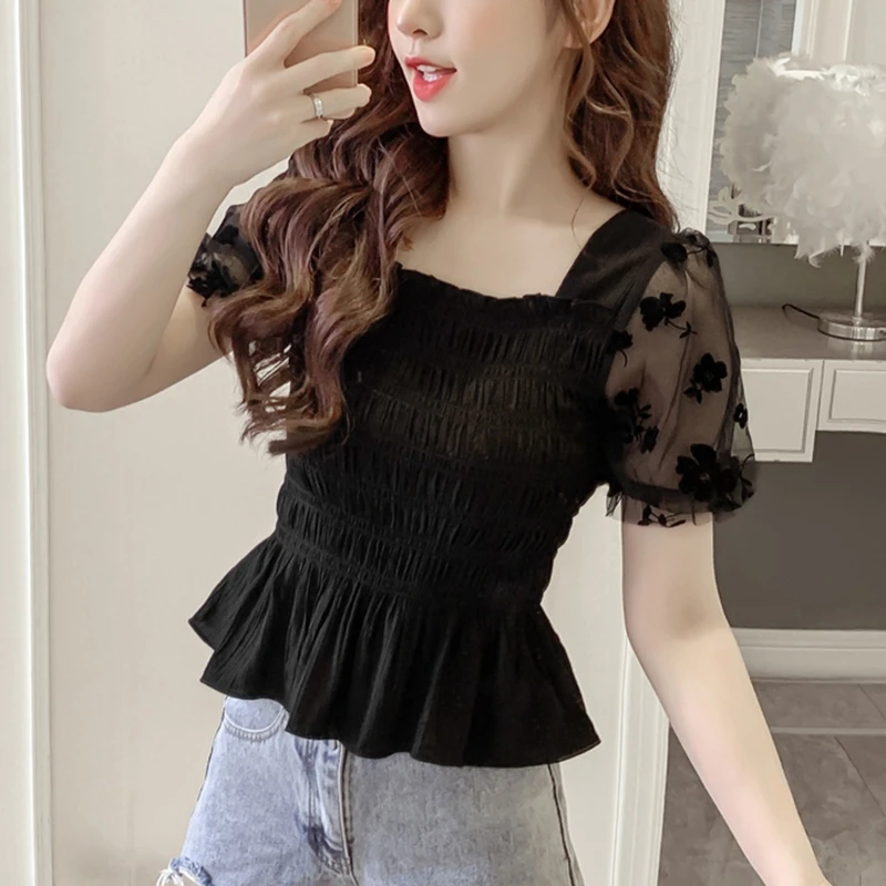 Zomer Puffmouw Corset Top Blou - Women'S Fashion Trends Spring 2026 recensie en prijs