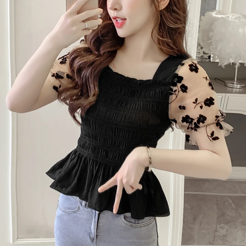 Zomer Puffmouw Corset Top Blou - Women'S Fashion Trends Spring 2026 recensie en prijs
