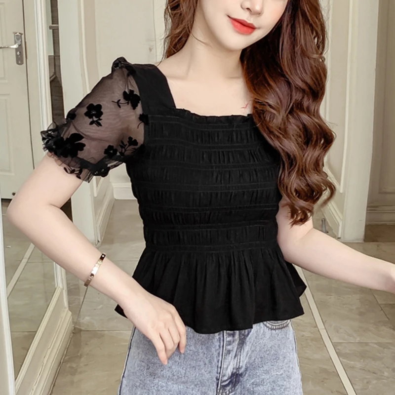 Zomer Puffmouw Corset Top Blou - Women'S Fashion Trends Spring 2026 recensie en prijs