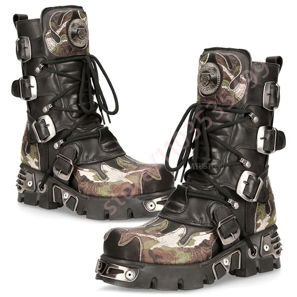 Punk Rock Camouflage Riem Gesp - Women Fashion Trend 2025 recensie en prijs