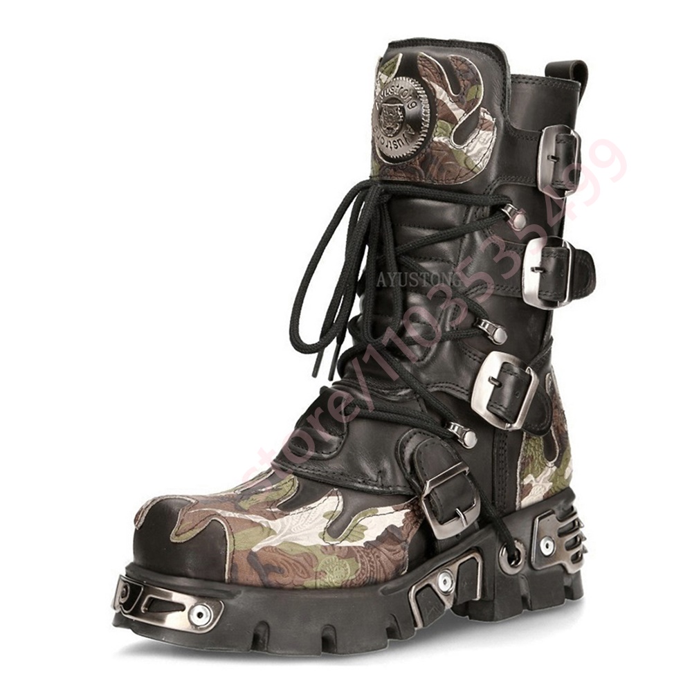Punk Rock Camouflage Riem Gesp - Women Fashion Trend 2025 recensie en prijs