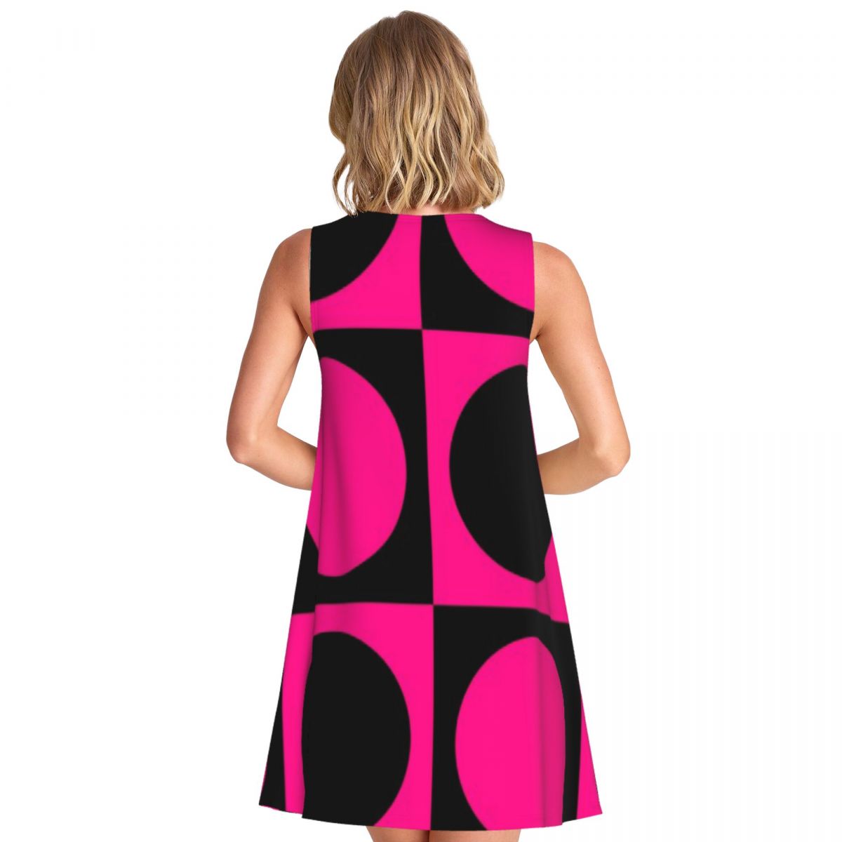 60s Pink Circle Mod Mondrian m - Women'S Fashion Of The 60S recensie en prijs