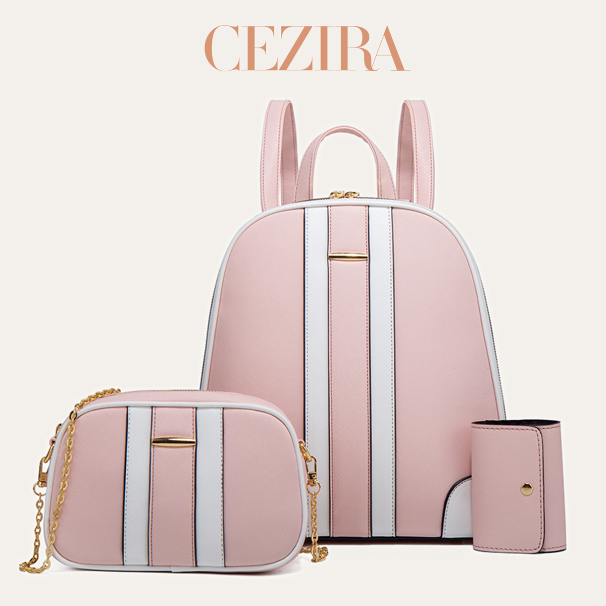 CR Fashion Gestreepte Patchwor - Women'S Fashion Backpack recensie en prijs