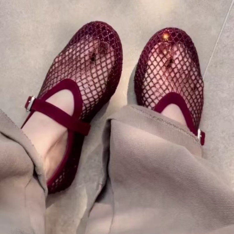 Holle strass Baotou sandalen d - Women'S Fashion Loafers recensie en prijs