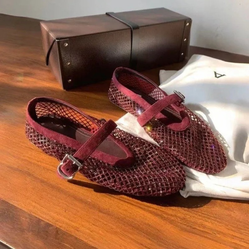 Holle strass Baotou sandalen d - Women'S Fashion Loafers recensie en prijs