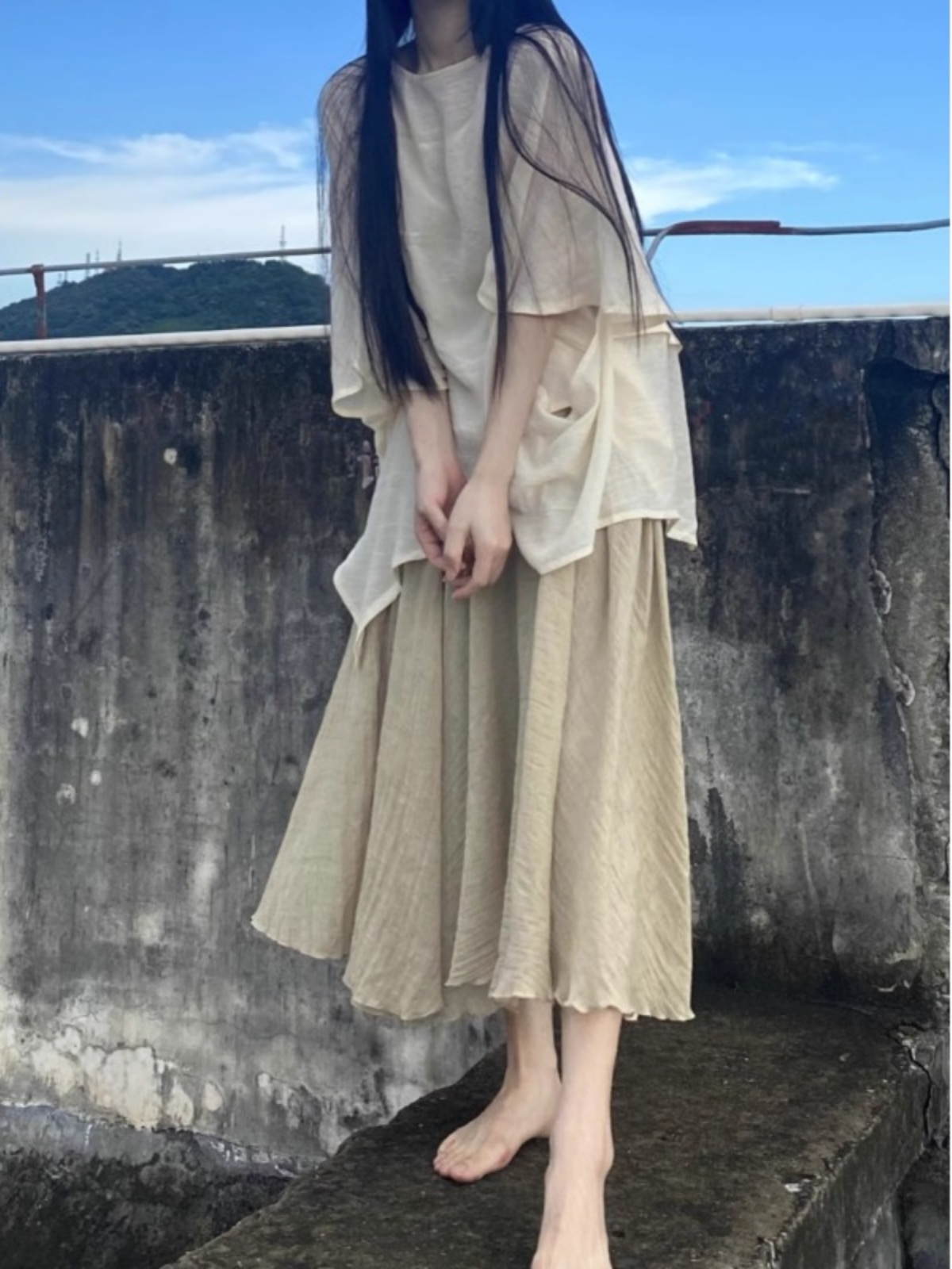 Losse Chinese stijl boeddhisti - Asymmetric Top Women recensie en prijs