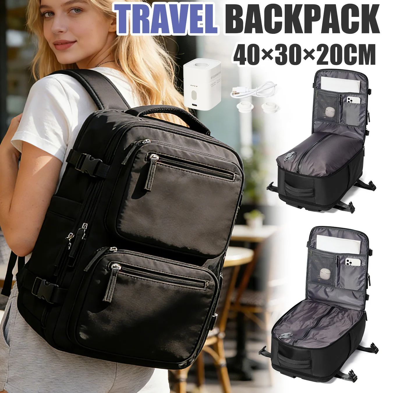 Damesrugzak Vacuümrugzak met p - Women'S Fashion Backpack recensie en prijs