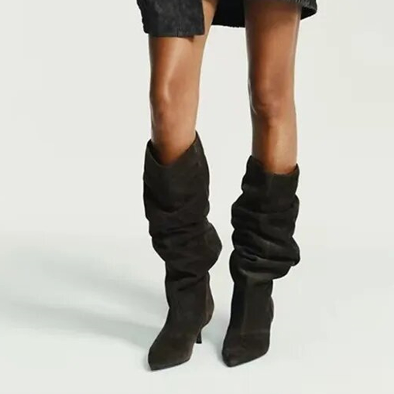 Liyke Runway Fashion Geplooide - Winter Fashion Women Boots recensie en prijs