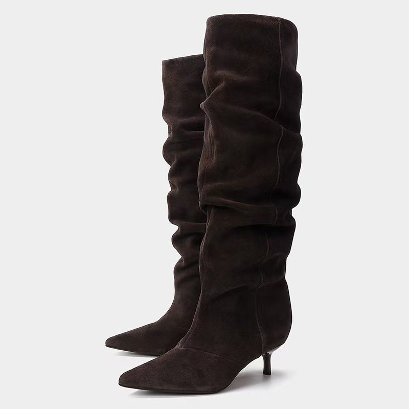 Liyke Runway Fashion Geplooide - Winter Fashion Women Boots recensie en prijs
