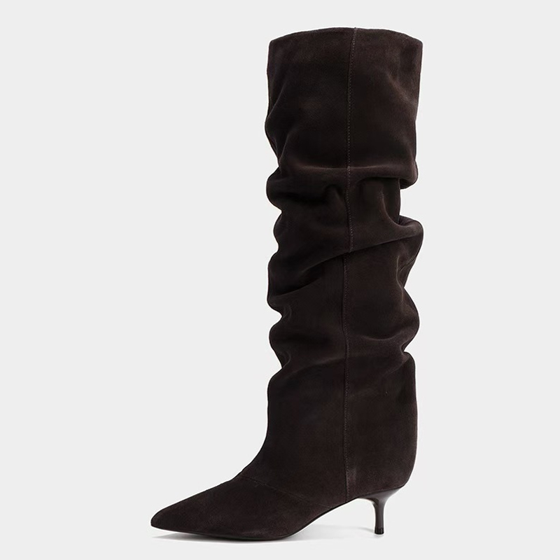 Liyke Runway Fashion Geplooide - Winter Fashion Women Boots recensie en prijs