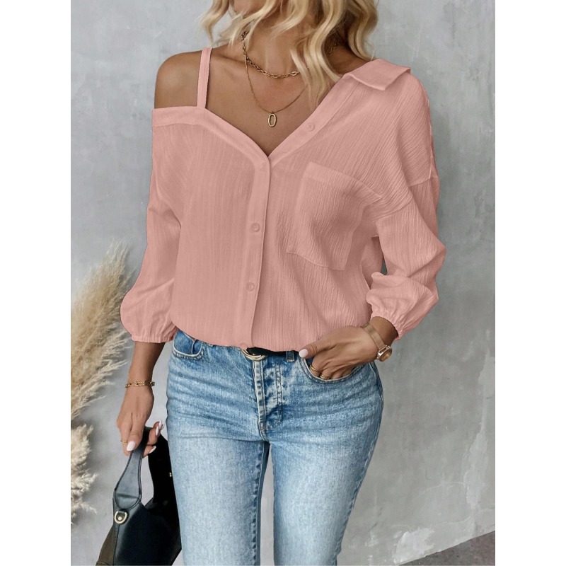 Plus Size1XL-5XL Damesblouses  - Asymmetric Top Women recensie en prijs