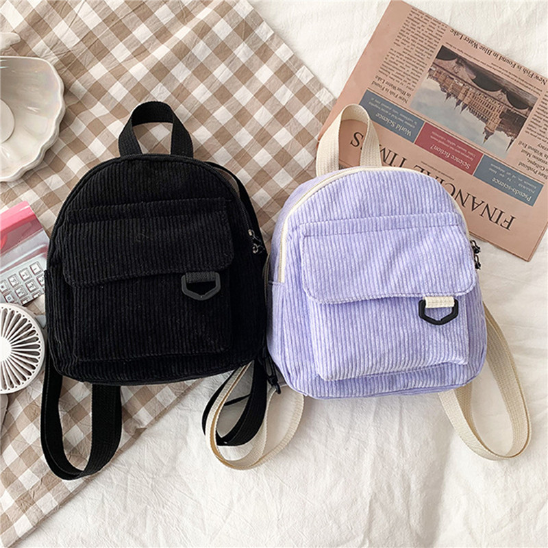 Effen kleur mini-rugzak Cordur - Women'S Fashion Backpack recensie en prijs