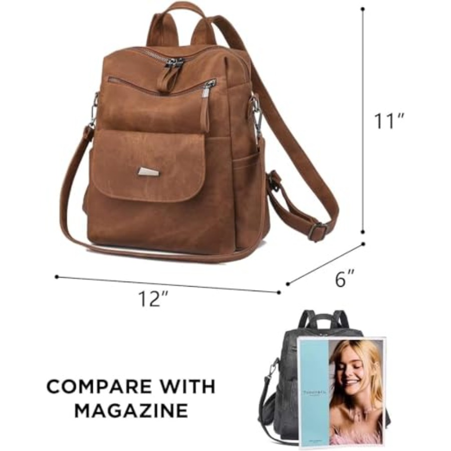 PU Lederen Rugzak Tasje voor D - Women'S Fashion Backpack recensie en prijs