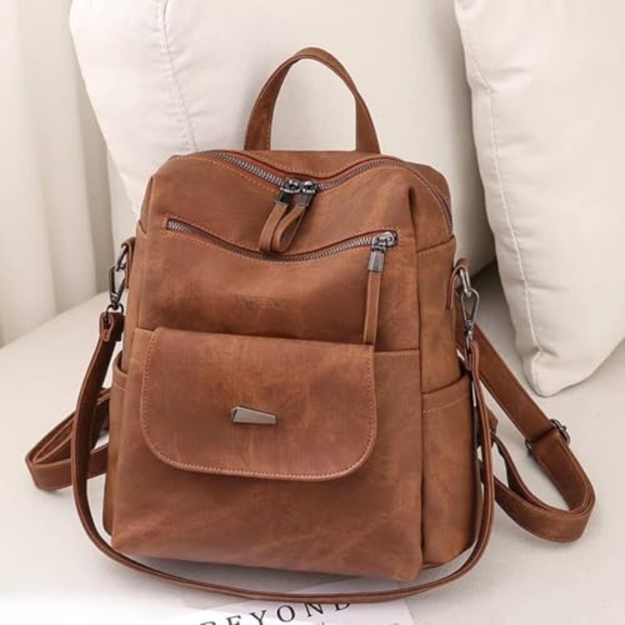 PU Lederen Rugzak Tasje voor D - Women'S Fashion Backpack recensie en prijs